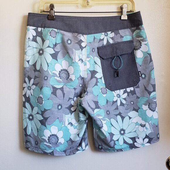 floral print board shorts swim trunks - Picture 2 of 7
